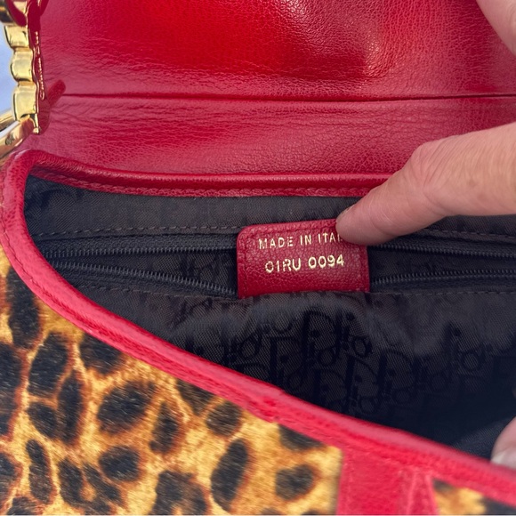 Dior PonyHair Calfskin Saddle Bag 🔥- REASONABLE OFFERS WELCOME - Picture 6 of 11